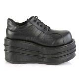 Vegan 9 cm TEMPO-08 Platformě Gothic Boty Pánské