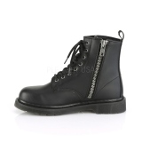 Vegan BOLT-100 demonia kozačky - unisex vojenské boty