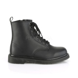 Vegan BOLT-100 demonia kozačky - unisex vojenské boty