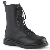 Vegan BOLT-200 demonia kozačky - unisex vojenské boty