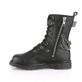Vegan BOLT-250 demonia kozačky - unisex vojenské boty