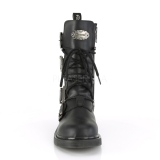 Vegan BOLT-265 demonia kozačky - unisex vojenské boty