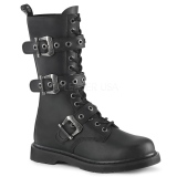 Vegan BOLT-330 demonia kozačky - unisex vojenské boty