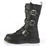 Vegan BOLT-330 demonia kozačky - unisex vojenské boty