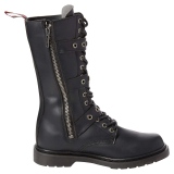 Vegan BOLT-330 demonia kozačky - unisex vojenské boty