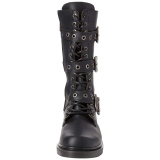 Vegan BOLT-330 demonia kozačky - unisex vojenské boty