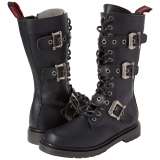 Vegan BOLT-330 demonia kozačky - unisex vojenské boty
