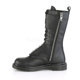 Vegan BOLT-345 demonia kozačky - unisex vojenské boty