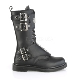 Vegan BOLT-345 demonia kozačky - unisex vojenské boty