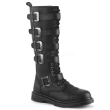 Vegan BOLT-425 demonia kozačky - unisex vojenské boty