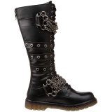 Vegan BOLT-450 demonia kozačky - unisex vojenské boty