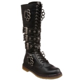 Vegan BOLT-450 demonia kozačky - unisex vojenské boty