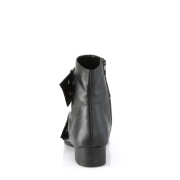 Vegan WARLOCK-55 demonia kozaåky - pánské winklepicker kozaåky 2 spony