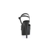 Vegan platformě 15 cm EXCITE-609 pleaser sandály na podpatku