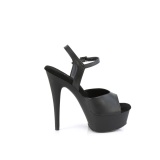 Vegan platformě 15 cm EXCITE-609 pleaser sandály na podpatku