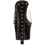 Černý 18 cm Pleaser ADORE-701LS Vysoké Podpatky Platformě