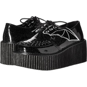 Černý 7,5 cm CREEPER-205 Platformě creepers na netopýří křídla