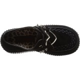 Černý 7,5 cm CREEPER-206 Platformě Creepers Obuvi Dámské
