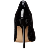 Černý Lakované 10 cm CLASSIQUE-20 Lodičky Dámské Stiletto Podpatků