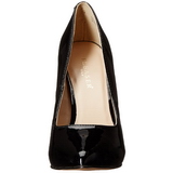 Černý Lakované 13 cm AMUSE-20 Lodičky Dámské Stiletto Podpatků