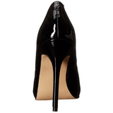 Černý Lakované 13 cm AMUSE-20 Lodičky Dámské Stiletto Podpatků