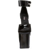 Černý Lakované 20 cm XTREME-875 Platformě Vysoké Podpatky