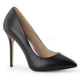 Černý Matná 13 cm AMUSE-20 Lodičky Dámské Stiletto Podpatků