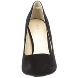 Černý Samet 13 cm AMUSE-20 Lodičky Dámské Stiletto Podpatků