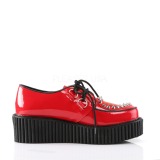 Červený 5 cm CREEPER-108 Platformě Creepers Obuvi Dámské